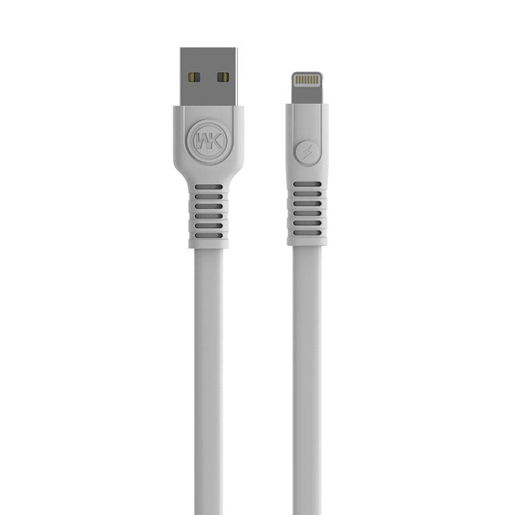 WK WDC-066i 2.1A 8 Pin Flushing Charging Data Cable, Length: 1m, 8 Pin, Length: 1m