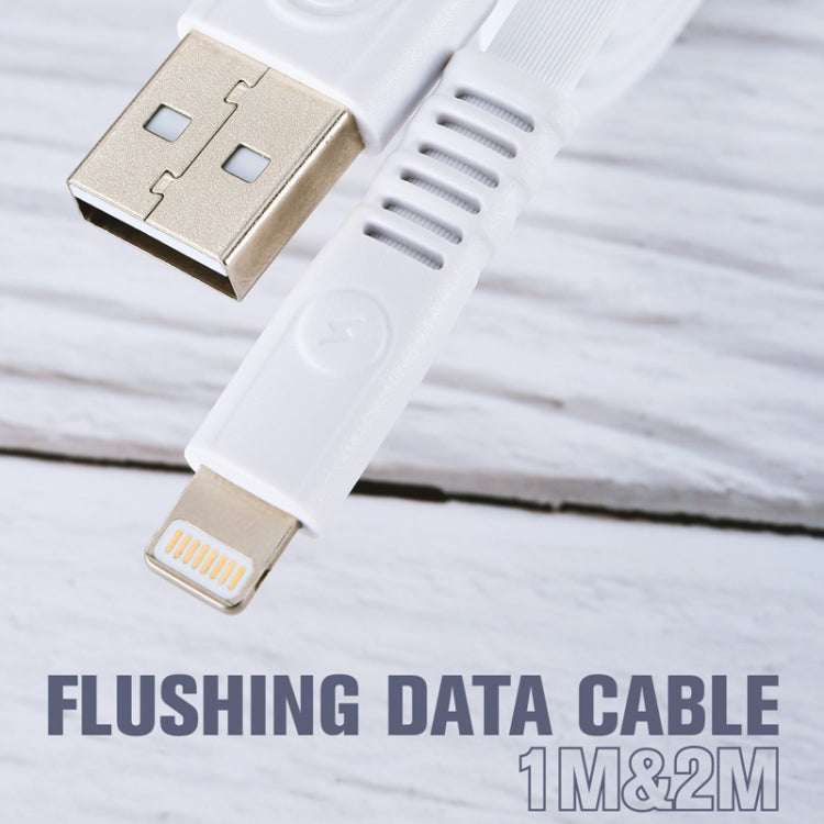 WK WDC-066i 2.1A 8 Pin Flushing Charging Data Cable, Length: 1m, 8 Pin, Length: 1m