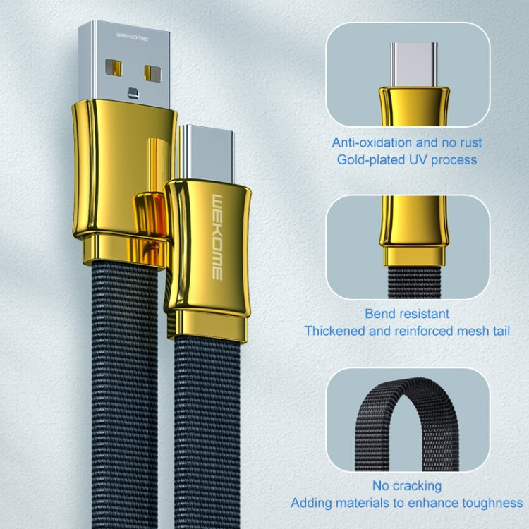 WK WDC-147 PD 20W USB to 8 Pin King Super Fast Charge Series Charging Cable for iPhone, iPad, USB to 8 Pin