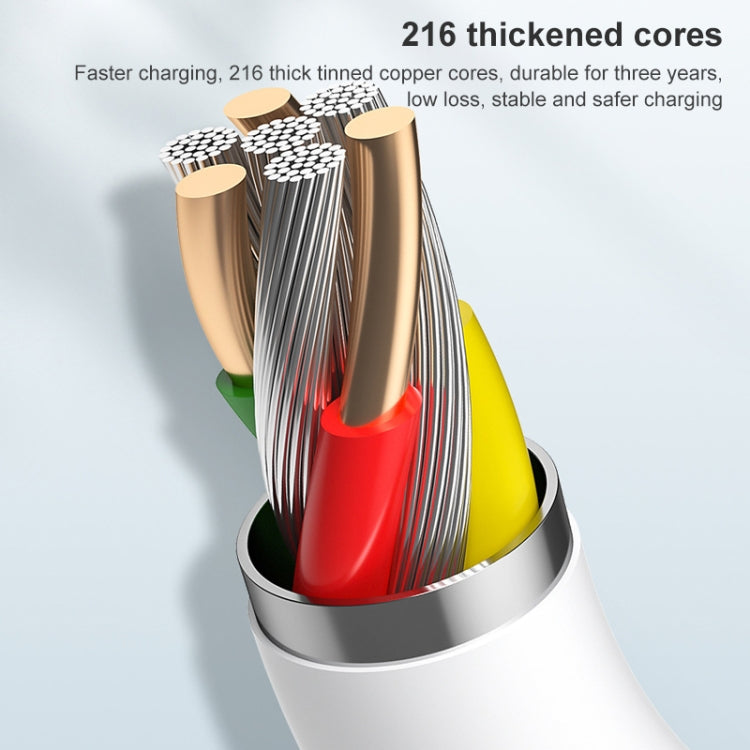 WK WDC-147 PD 20W USB to 8 Pin King Super Fast Charge Series Charging Cable for iPhone, iPad, USB to 8 Pin