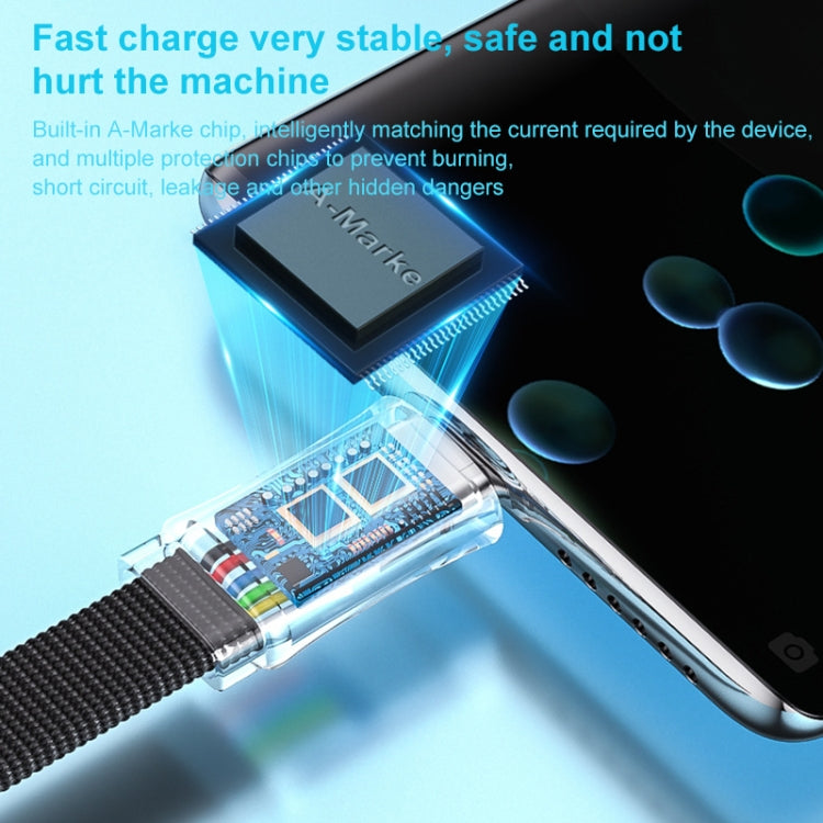 WK WDC-147 PD 20W USB to 8 Pin King Super Fast Charge Series Charging Cable for iPhone, iPad, USB to 8 Pin