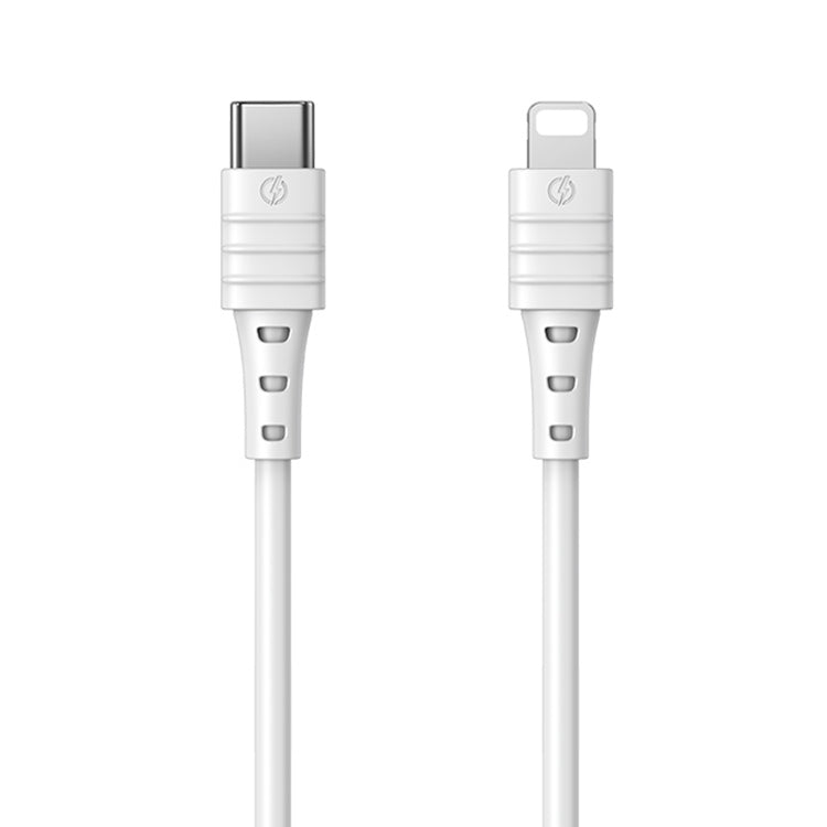 REMAX RC-068i PD 20W Type-C / USB-C to 8 Pin High Elastic TPE Fast Charging Data Cable, Length: 1m, Type-C to 8 Pin