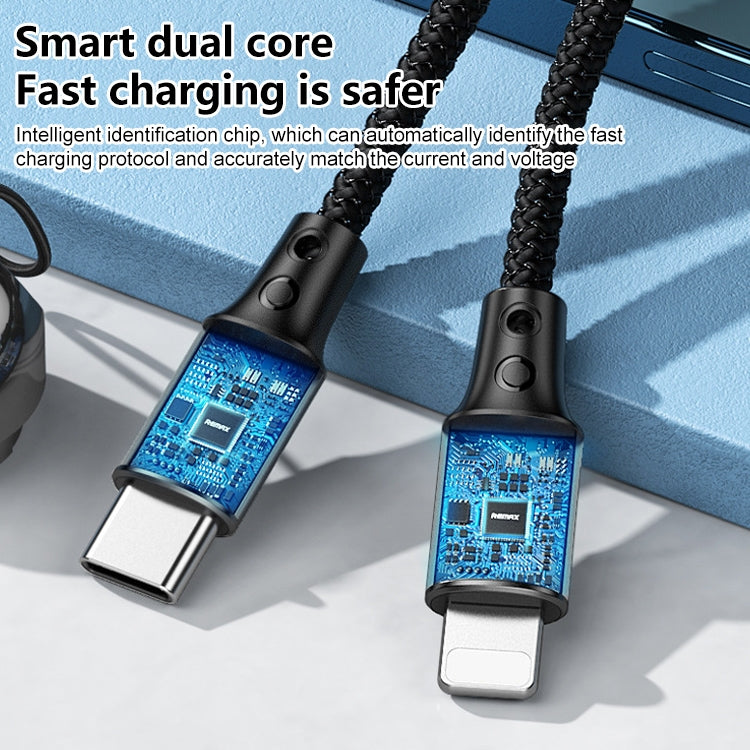 REMAX RC-140i Thor Series PD 20W USB-C / Type-C to 8 Pin Portable Lanyard Data Cable, Cable Length: 1.2m, USB-C / Type-C to 8 Pin