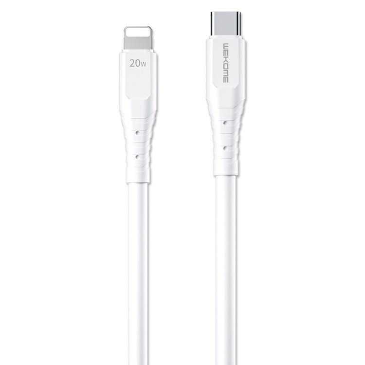 WK WDC-154 Type-C / USB-C to 8 Pin PD 20W Fast Charging Data Cable, Length: 1m, Type-C to 8 Pin