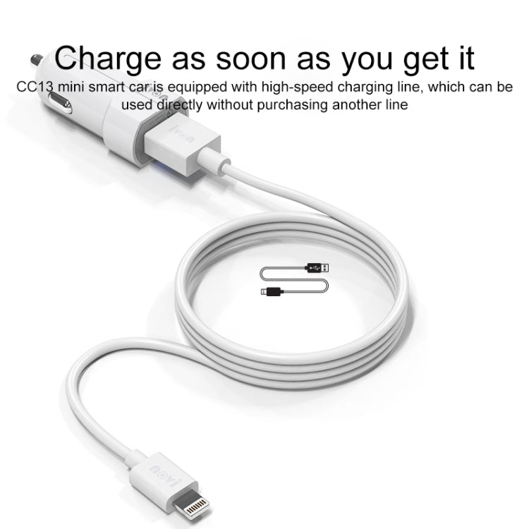 IVON CC13 QC 3.0 Fast Charging Car Charger, Charger