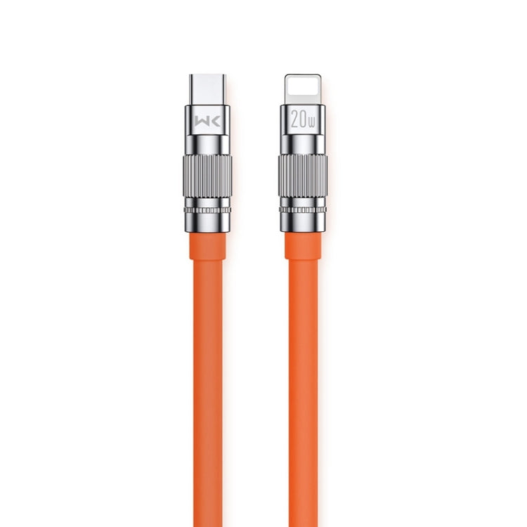 WK WDC-187 Qjie Series 20W USB-C/Type-C to 8 Pin Fast Charge Data Cable, Length: 1m, USB-C/Type-C to 8 Pin