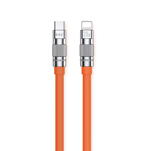 WK WDC-187 Qjie Series 20W USB-C/Type-C to 8 Pin Fast Charge Data Cable, Length: 1m, USB-C/Type-C to 8 Pin