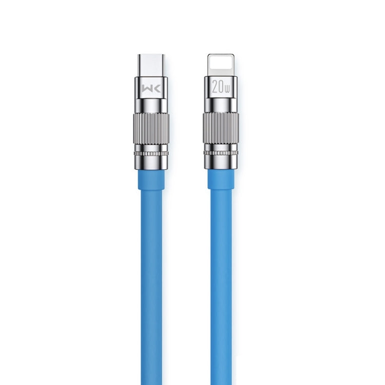 WK WDC-187 Qjie Series 20W USB-C/Type-C to 8 Pin Fast Charge Data Cable, Length: 1m, USB-C/Type-C to 8 Pin