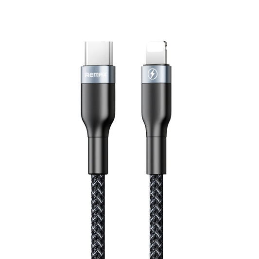 REMAX RC-009i 1m 2.22A USB-C / Type-C to 8 Pin 20W PD Fast Charging Data Cable, Type-C to 8 Pin 20W