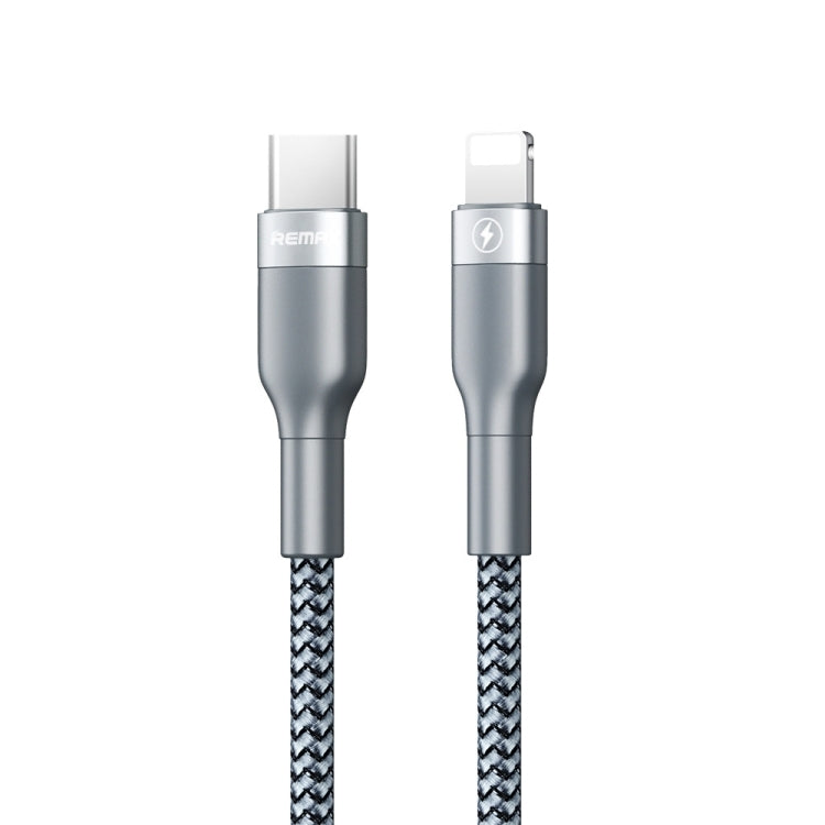 REMAX RC-009i 1m 2.22A USB-C / Type-C to 8 Pin 20W PD Fast Charging Data Cable, Type-C to 8 Pin 20W