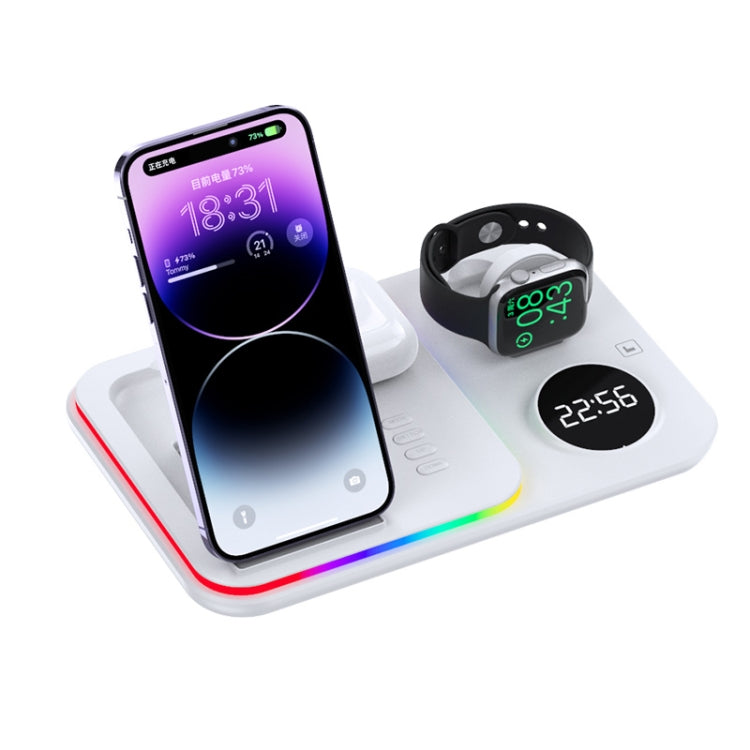 30W 4 in 1 Multifunctional Wireless Charger, 4 in 1