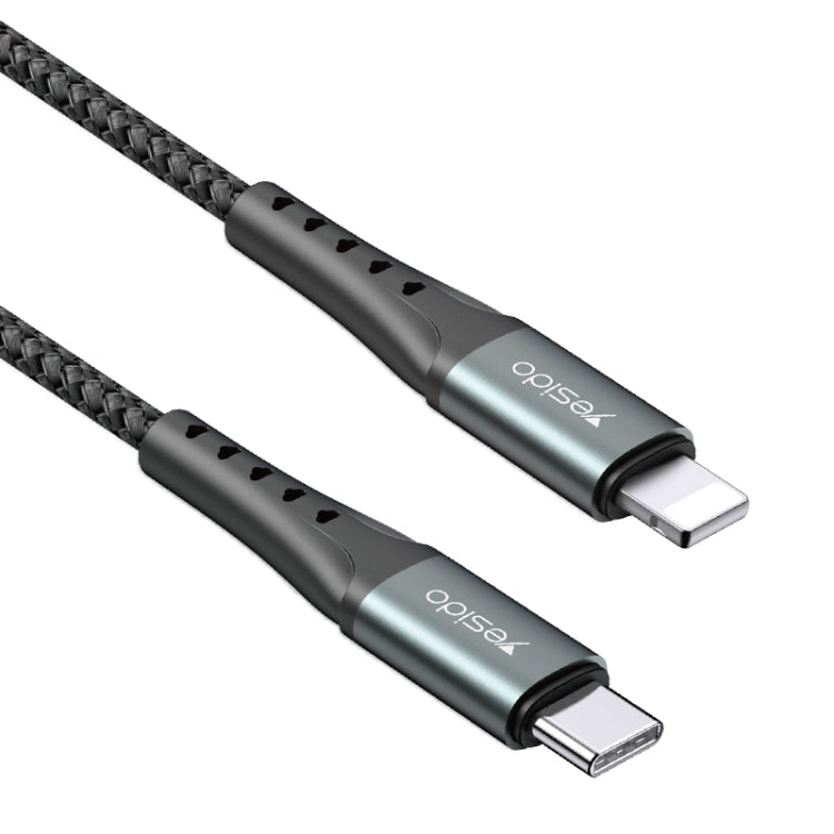 Yesido CA65 2.4A USB-C / Type-C to 8 Pin Charging Cable, Length: 2m, CA65