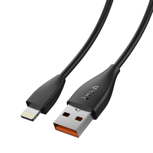 IVON CA87 USB to 8 Pin TPE Fast Charge Data Cable, Cable Length: 1m, 8 Pin