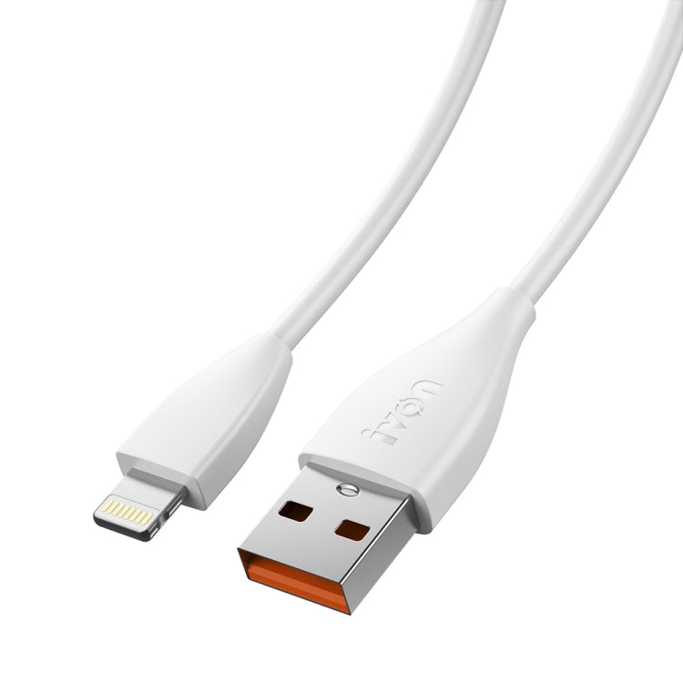 IVON CA87 USB to 8 Pin TPE Fast Charge Data Cable, Cable Length: 1m, 8 Pin