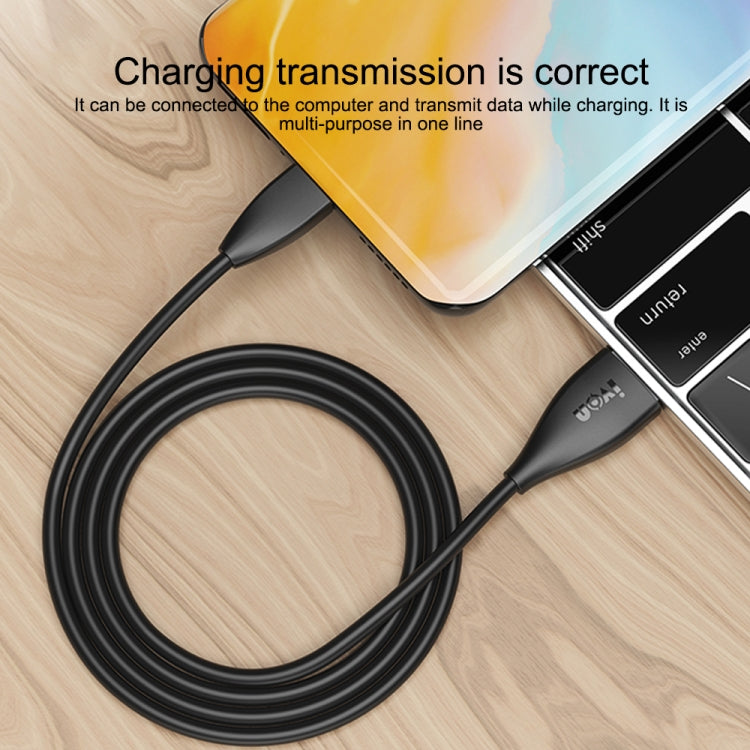 IVON CA87 USB to 8 Pin TPE Fast Charge Data Cable, Cable Length: 1m, 8 Pin