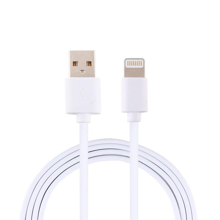 2A USB Male to 8 Pin Male Interface Injection Plastic Charge Cable, Length: 1.5m, 8 Pin