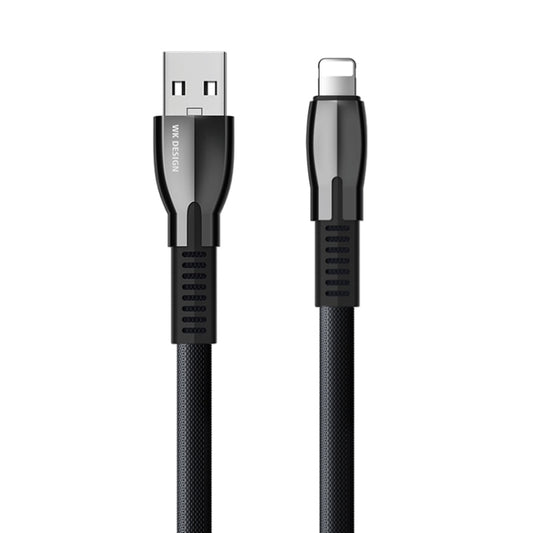 WK WDC-107i 1m 2.4A Saint Zinc Alloy Series USB to 8 Pin Data Sync Charging Cable, 8 Pin