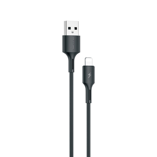 WK WDC-136 USB to 8 Pin 3A Fast Charing Data Cable, USB to 8 Pin(Black), USB to 8 Pin(White)