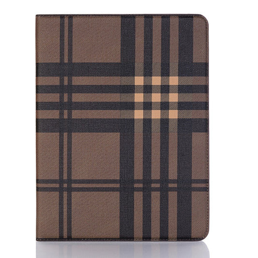 Plaid Texture Horizontal Flip PU Leather Case for iPad Air 13 2024 / iPad Pro 12.9 inch (2018), with Holder & Card Slots & Wallet, For iPad Air 13 2024 / iPad Pro 12.9 inch (2018)