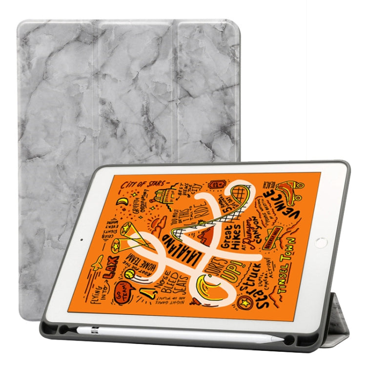 Marble Texture Pattern Horizontal Flip Leather Case for iPad Air 2019 10.5 inch, with Three-folding Holder & Pen Slot & Sleep / Wake-up Function, For iPad Air 2019 10.5 inch