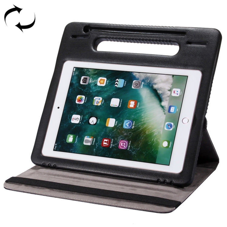 360 Degree Rotation Leather Case + Removable EVA Bumper Protective Cover for iPad 10.2 / iPad Air 10.5 （2019） / iPad Pro 10.5 inch, with Handle & 3 Gears Holder & Sleep / Wake-up, For iPad Pro 10.5 inch