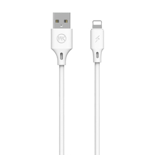 WK WDC-092 2m 2.4A Max Output Full Speed Pro Series USB to 8 Pin Data Sync Charging Cable, 2m 8 Pin