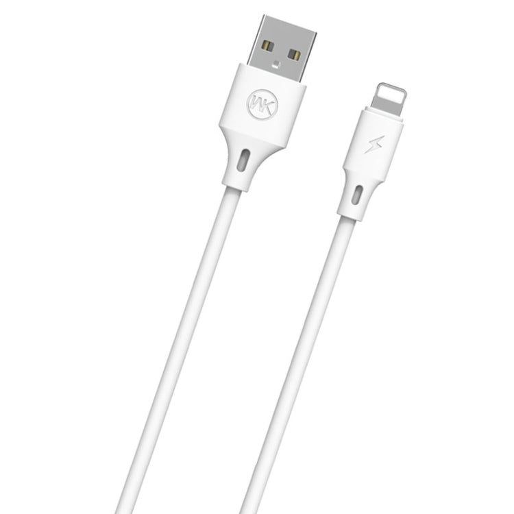 WK WDC-092 2m 2.4A Max Output Full Speed Pro Series USB to 8 Pin Data Sync Charging Cable, 2m 8 Pin