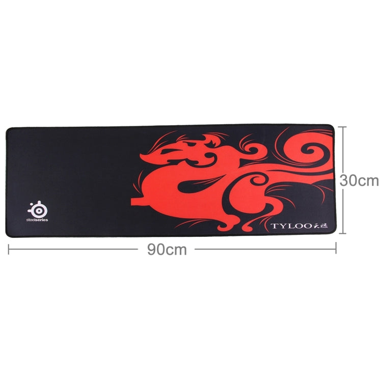 Extended Large Dragon Mantis Gaming and Office Keyboard Mouse Pad, Size: 90cm x 30cm, Size: 90cm x 30cm