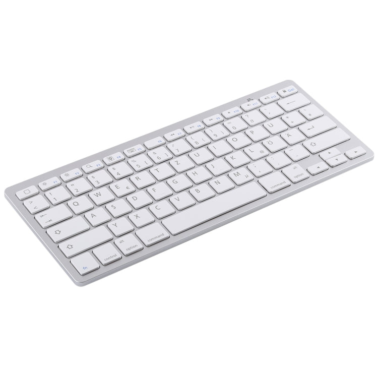 WB-8022 Ultra-thin Wireless Bluetooth Keyboard, German Keys, German Keys