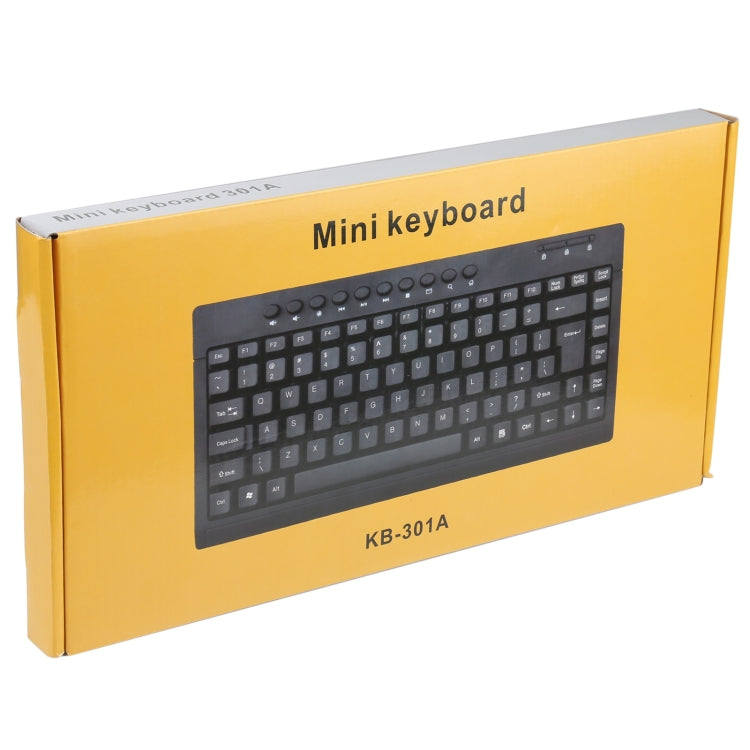 KB-301A Multimedia Notebook Mini Wired Keyboard, Arabic Version, Arabic Version