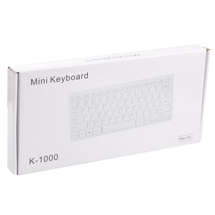 TT-A01 Ultra-thin Design Mini Wired Keyboard, German Version, German Version