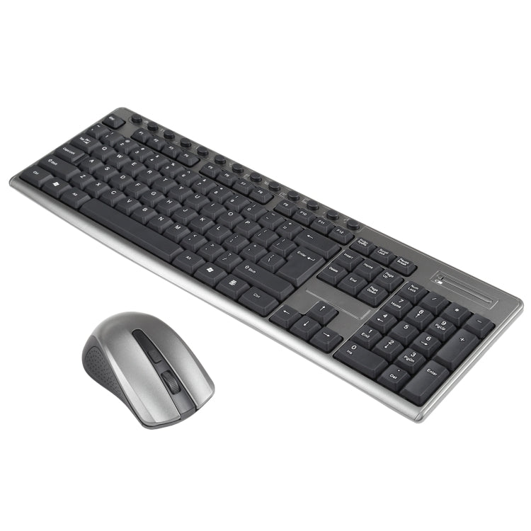 KB-6600 2.4Ghz Office Waterproof Wireless Keyboard Mouse Set, KB-6600