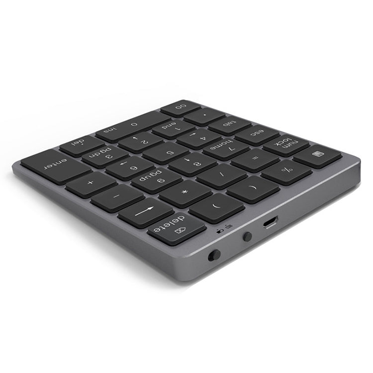 N960 Ultra-thin Universal Aluminum Alloy Rechargeable Wireless Bluetooth Numeric Keyboard, N960