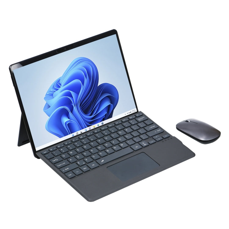 For Microsoft Surface Pro 8 Tablet Colorful Backlight Bluetooth Keyboard Leather Case with Pen Slot, For Microsoft Surface Pro 8