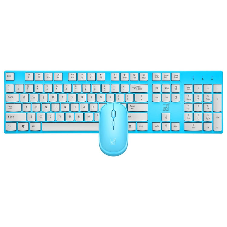 ZGB 8820 Candy Color Wireless Keyboard + Mouse Set, 8820 (Black), 8820 (Pink), 8820 (Blue), 8820 (White)