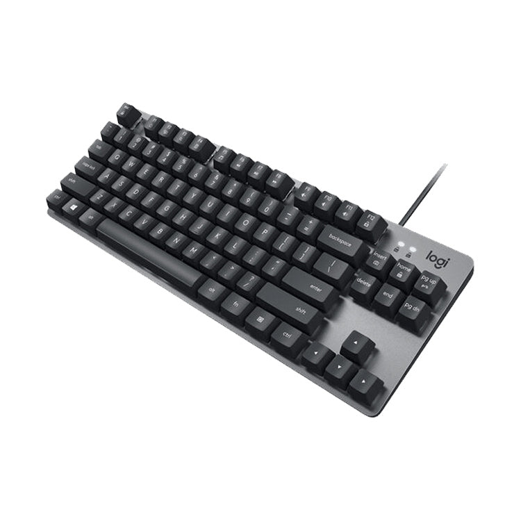 Logitech K835 Mini Mechanical Wired Keyboard, Red Shaft, Red Shaft