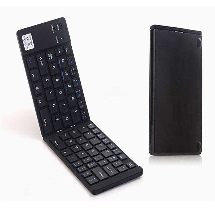 F66 Foldable Bluetooth Wireless 66 Keys Keyboard, Support Android / Windows / iOS, F66 2-Folding 66 Keys Black, F66 2-Folding 66 Keys Rose Gold, F66 2-Folding 66 Keys Silver, F66 2-Folding 66 Keys Gold