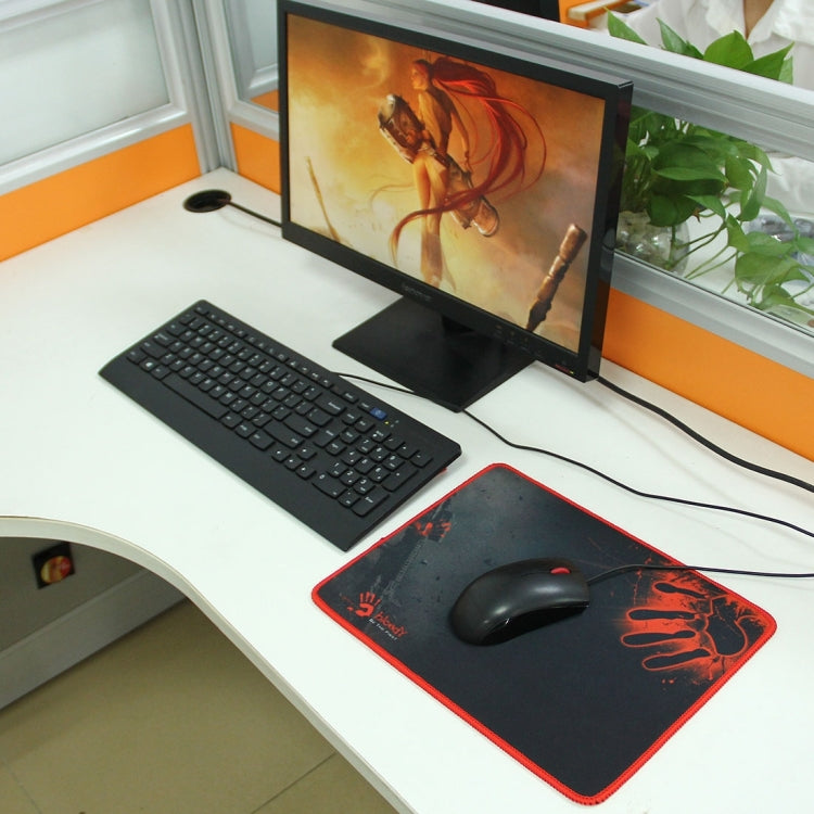 Extended Large Slim Anti-Slip Soft Rubber Smooth Cloth Surface Game Keyboard Mouse Pad Mat, Size: 320 x 240 x 3 mm, Bloody Pattern, Size: 32x24cm, TYLOO Pattern, Size: 32x24cm