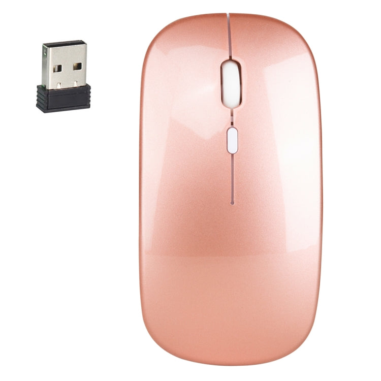 HXSJ M80 2.4GHz Wireless 1600DPI Three-speed Adjustable Optical Mute Mouse, Gold, Rose Gold, Silver, White, Black, Grey