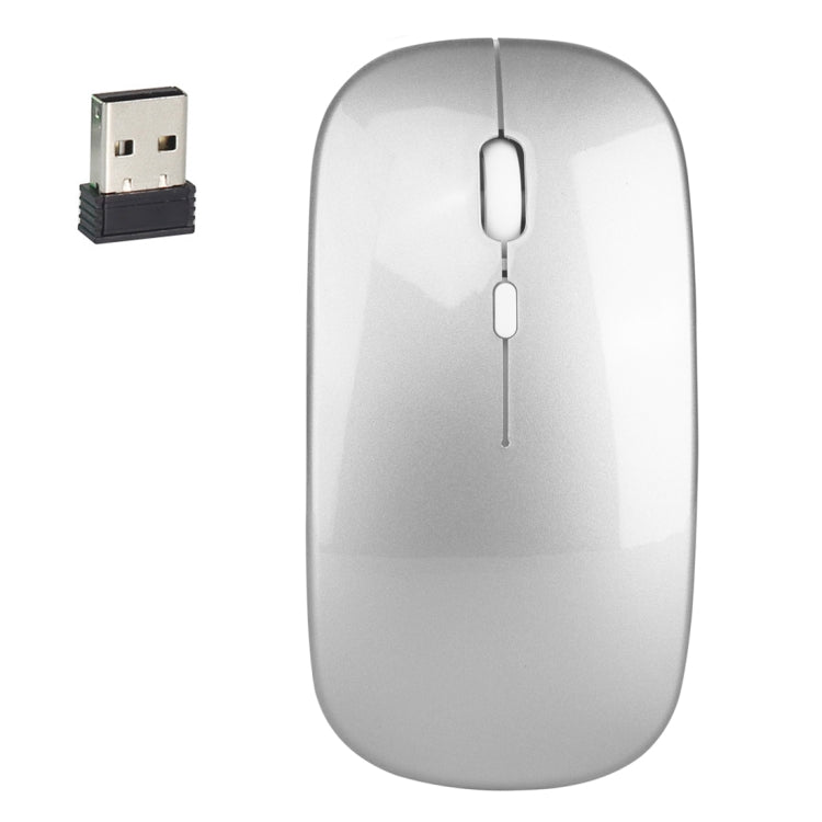 HXSJ M80 2.4GHz Wireless 1600DPI Three-speed Adjustable Optical Mute Mouse, Gold, Rose Gold, Silver, White, Black, Grey