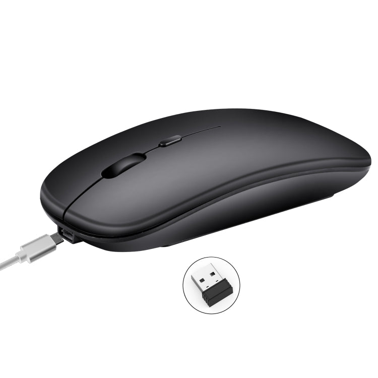 HXSJ M80 2.4GHz Wireless 1600DPI Three-speed Adjustable Optical Mute Mouse, Gold, Rose Gold, Silver, White, Black, Grey