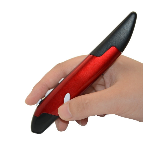 PR-03 2.4G USB Receiver Adjustable 1600 DPI Wireless Optical Pen Mouse for Computer PC Laptop Drawing Teaching, PR-03 Pen Mouse (Red), PR-03 Pen Mouse (Blue), PR-03 Pen Mouse (Grey)