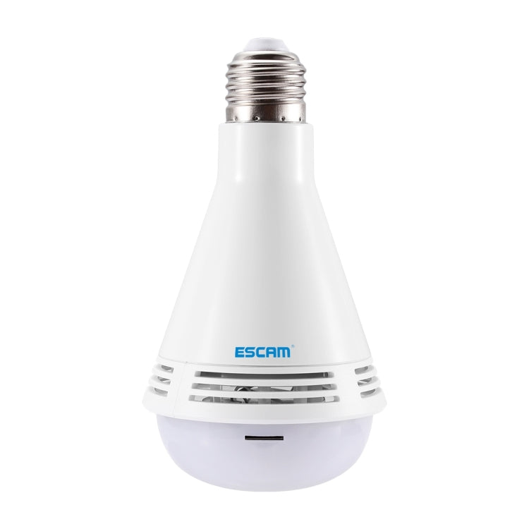 ESCAM QP137 2MP HD 1080P 360 Degree Panoramic Bluetooth Speaker Bulb IP Camera, E27, WiFi, Motion Detection,, QP137