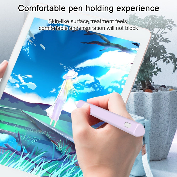 LOVE MEI For Apple Pencil 2 Triangle Shape Stylus Pen Silicone Protective Case Cover, For Apple Pencil 2