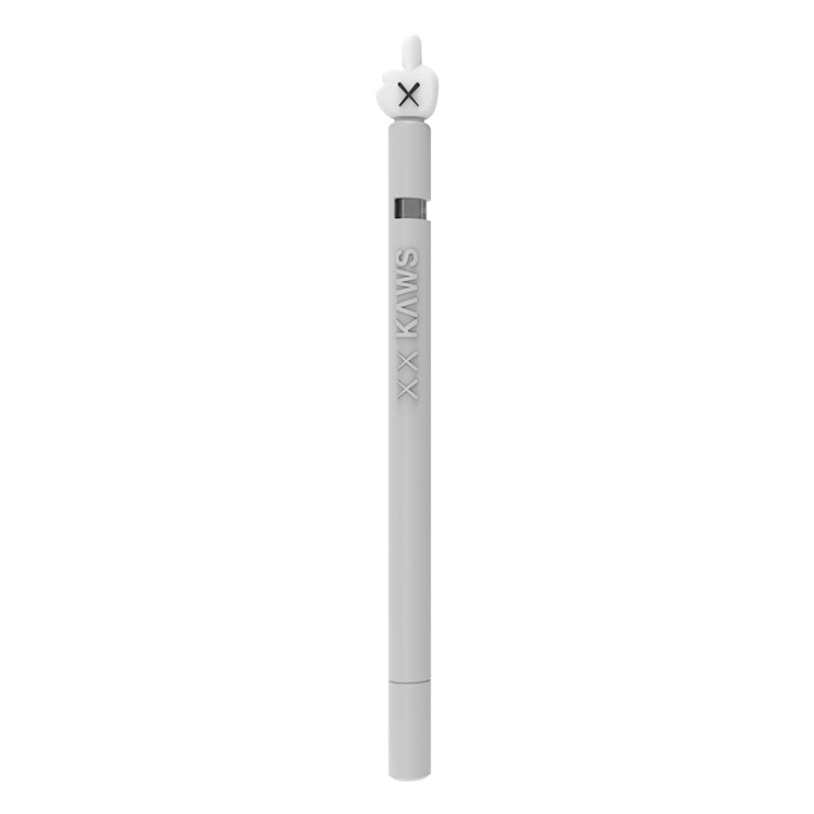 LOVE MEI For Apple Pencil 1 Middle Finger Shape Stylus Pen Silicone Protective Case Cover, For Apple Pencil 1