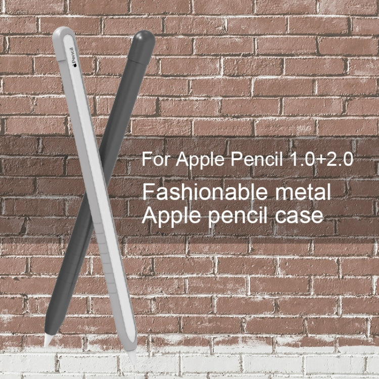 Metal Matte Non-slip Stylus Pen Protective Case for Apple Pencil 1, For Apple Pencil 1