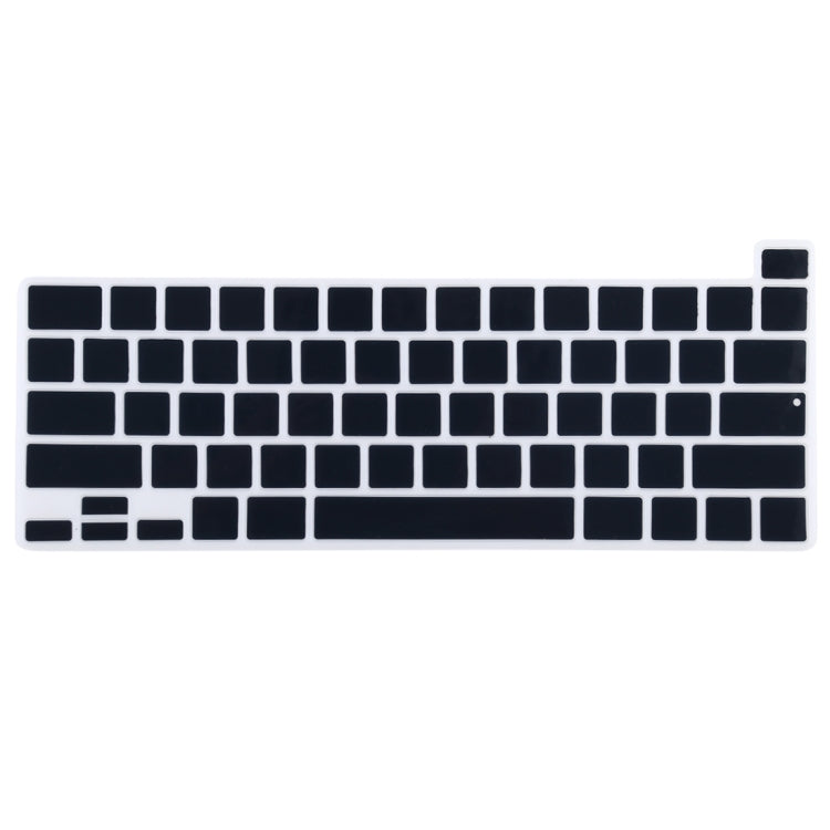 Dustproof Silicone Laptop Keyboard Protective Film for MacBook Pro 16 inch A2141 & Pro 13.3 inch A2251 / A2289 / A2338 (2020), For MacBook Pro 16 inch A2141 (Black), For MacBook Pro 16 inch A2141 (White)