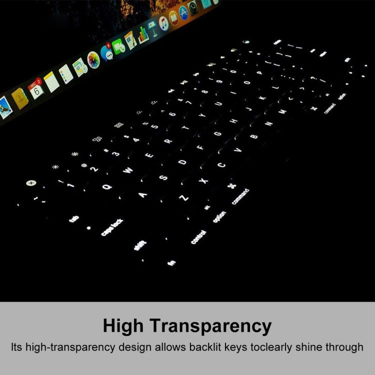 ENKAY TPU Keyboard Protector Cover for MacBook Pro 13.3 inch without Touch Bar A1708 / MacBook 12 2015 A1534, Europe Version, For 2016 MacBook Pro