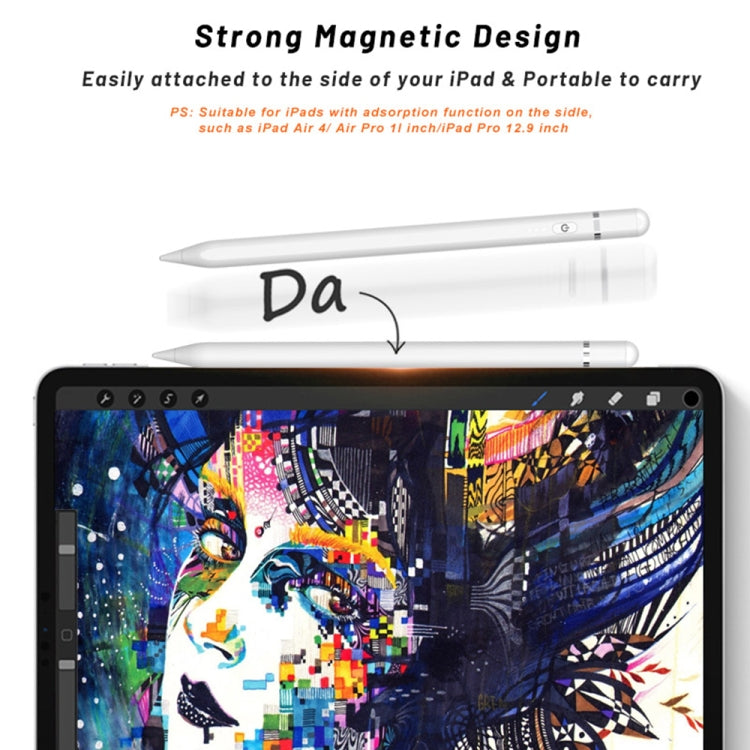 P7-LS Active Capacitive Stylus Pen with Palm Rejection for iPad After 2018 Version, P7-LS