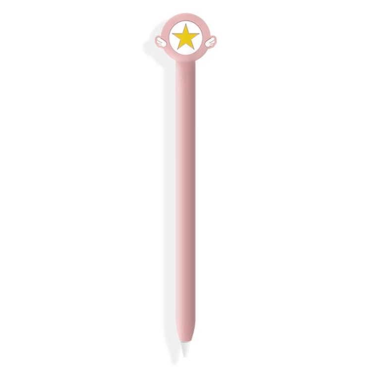 Cute Cartoon Silicone Protective Cover for Apple Pencil 2(Cat Claw Pink), For Apple Pencil 2